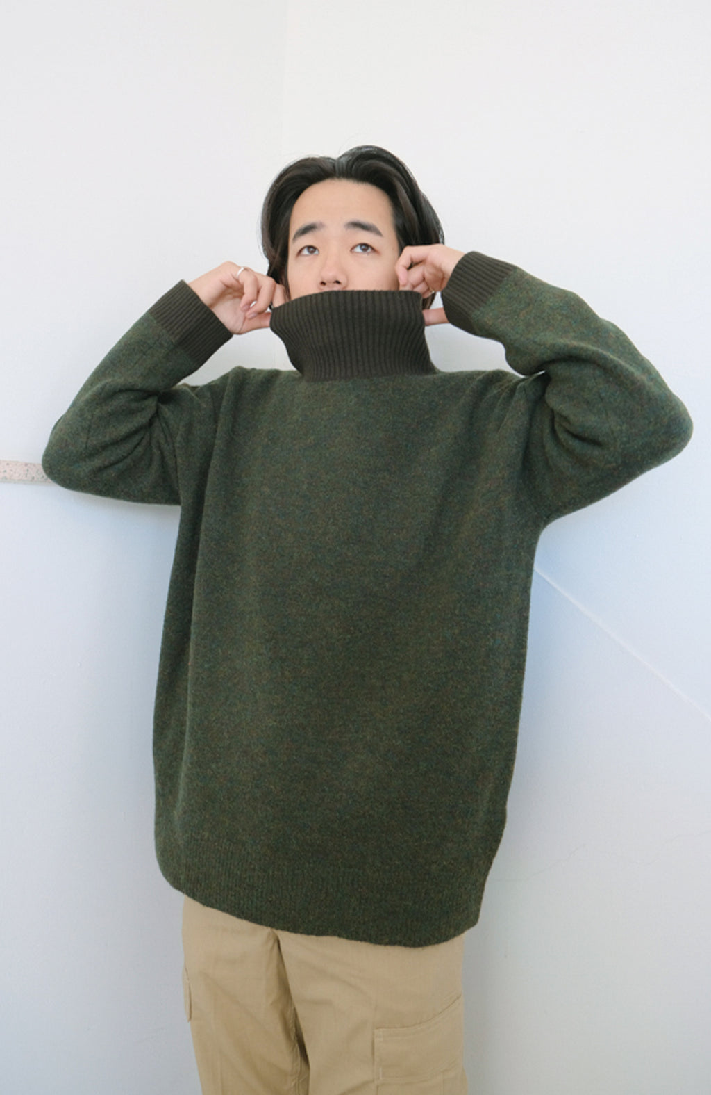 MORTON HI-NECK SWEATER