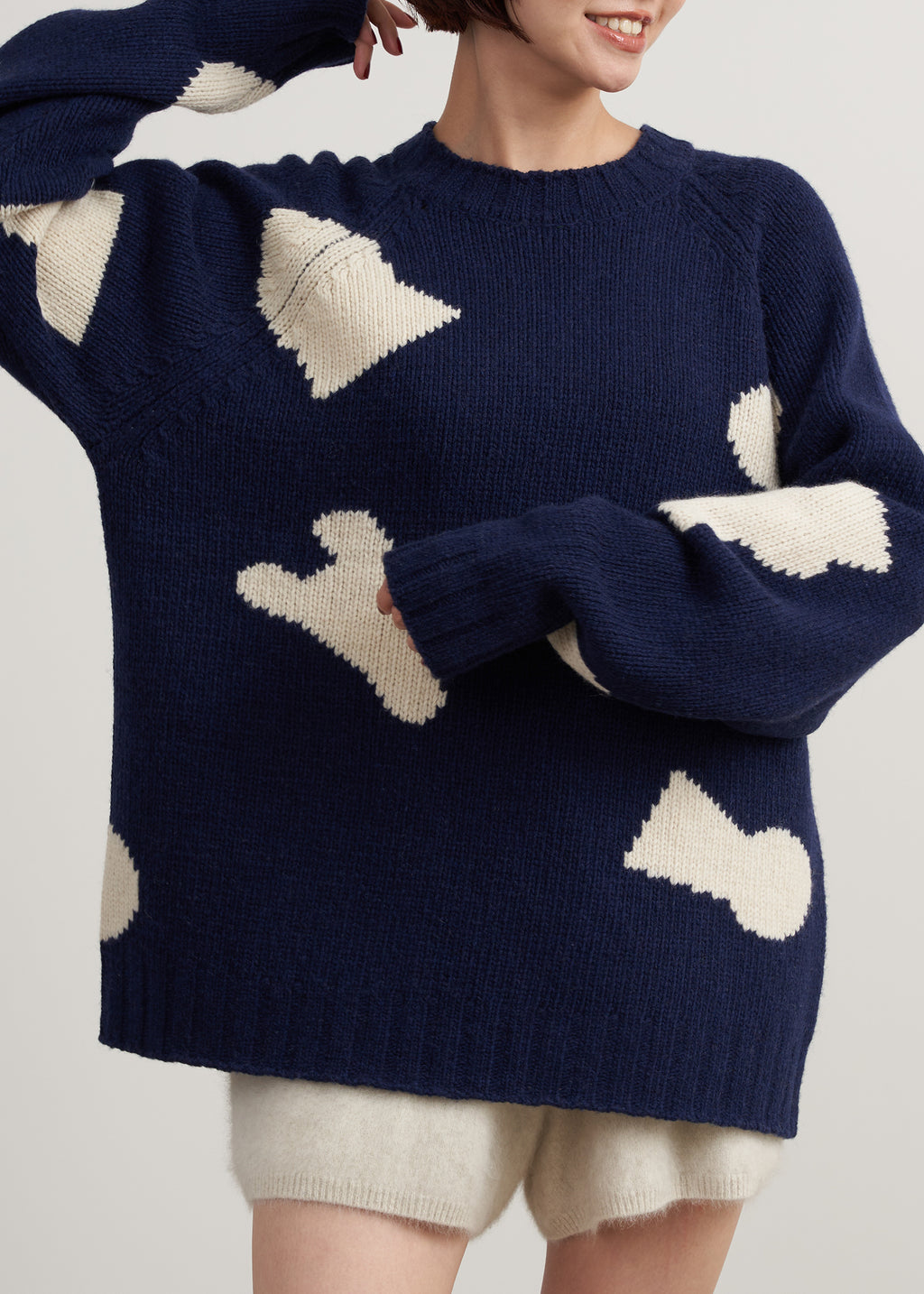 【SALE】ライテンダー RYE TENDER 24FW-RT-030 MASPETH SWEATER マスペスセーター ニット 古墳デザイン 総柄 アウトレット ライテンダー RYE TENDER ニット フルトン