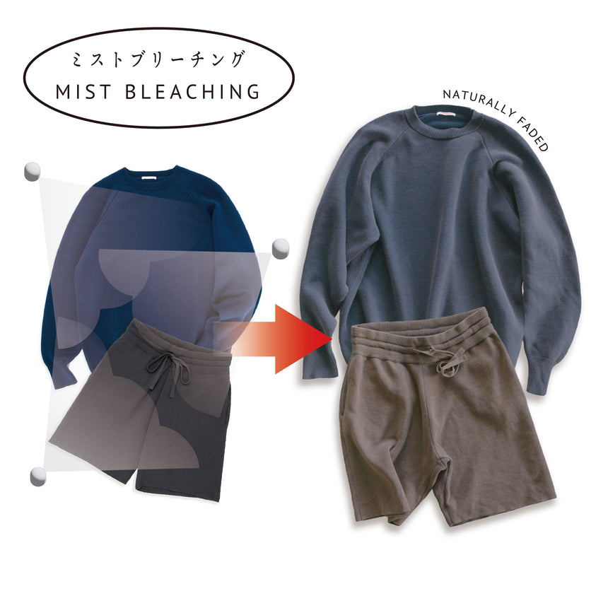 MIST BLEACH CANAL PANTS