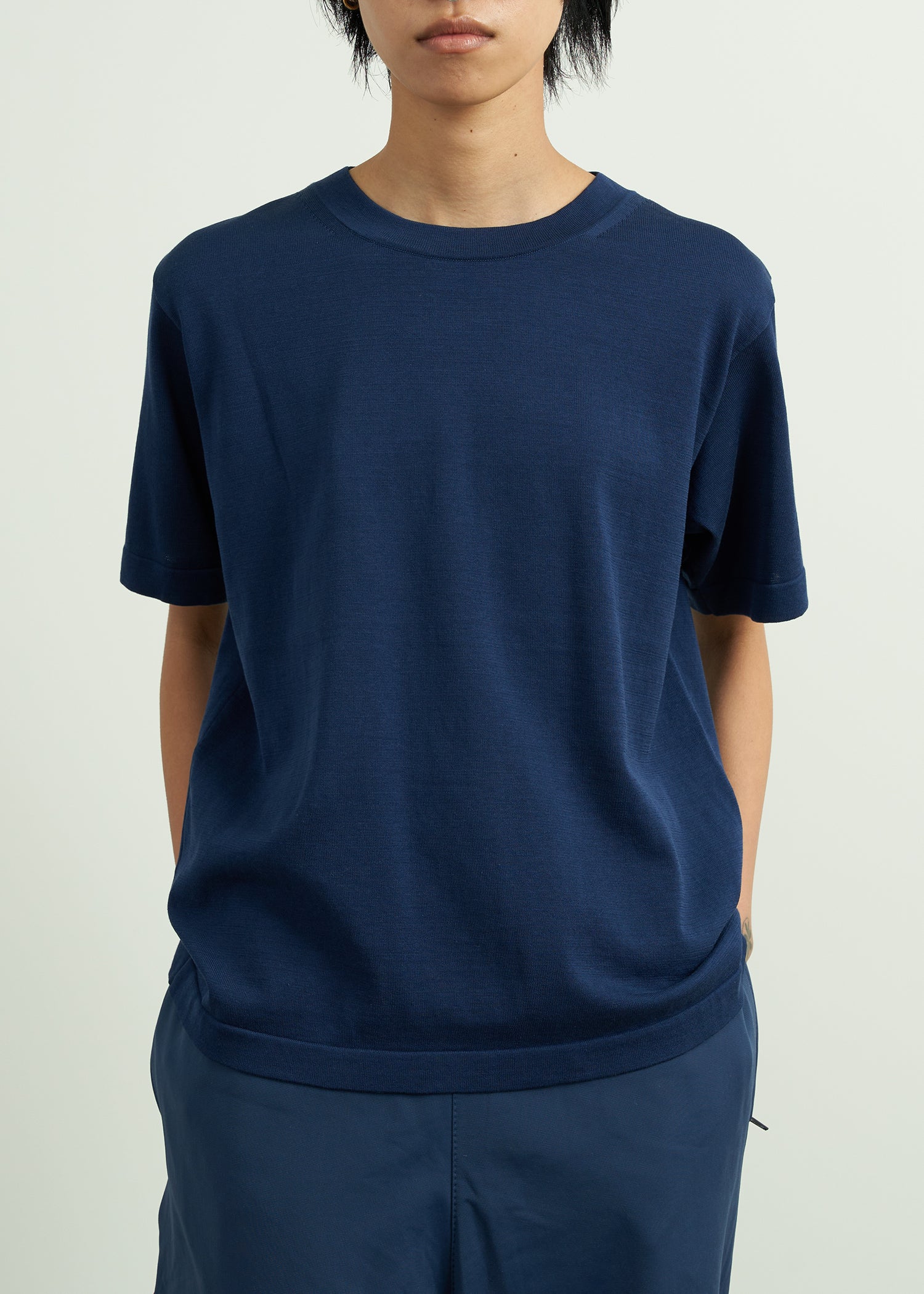 CENTRE TEE　Solid