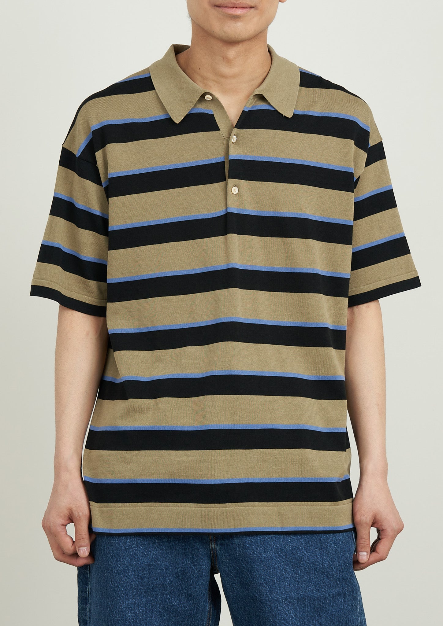 Striped ADAMS POLO – Tender mart