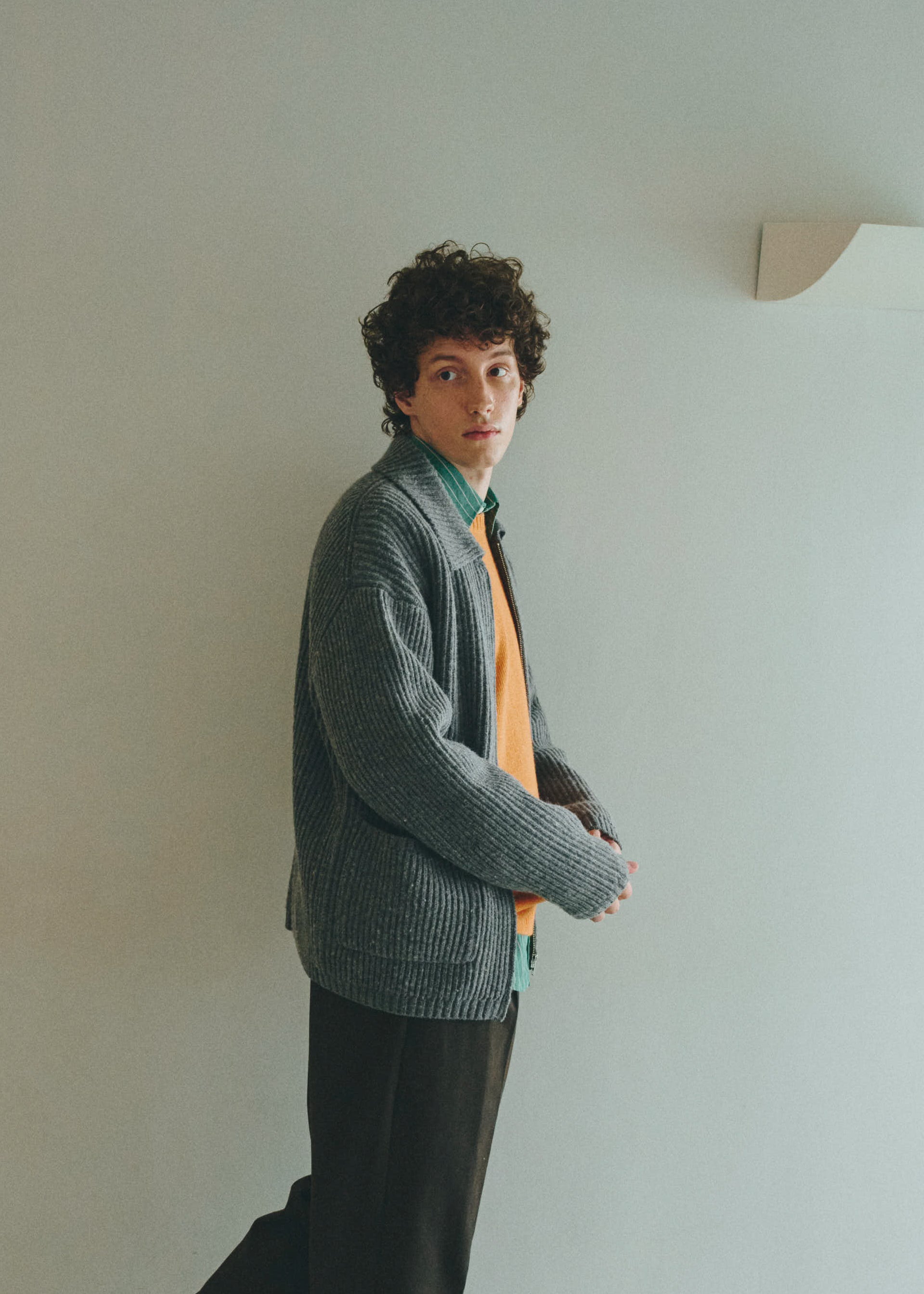 コロ　RYETENDER JAROME JACKETカウチン　ニット コロ RYETENDER JAROME JACKETカウチン ニット Shinzone（シンゾーン